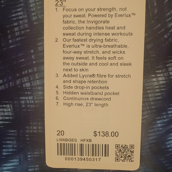 Lululemon Invigotate HD Crop - Picture 3 of 4